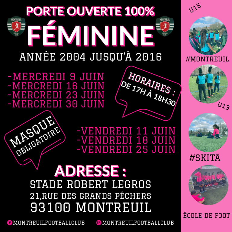 Porte ouverte 100% Féminine