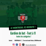 Le Montreuil FC recrute !