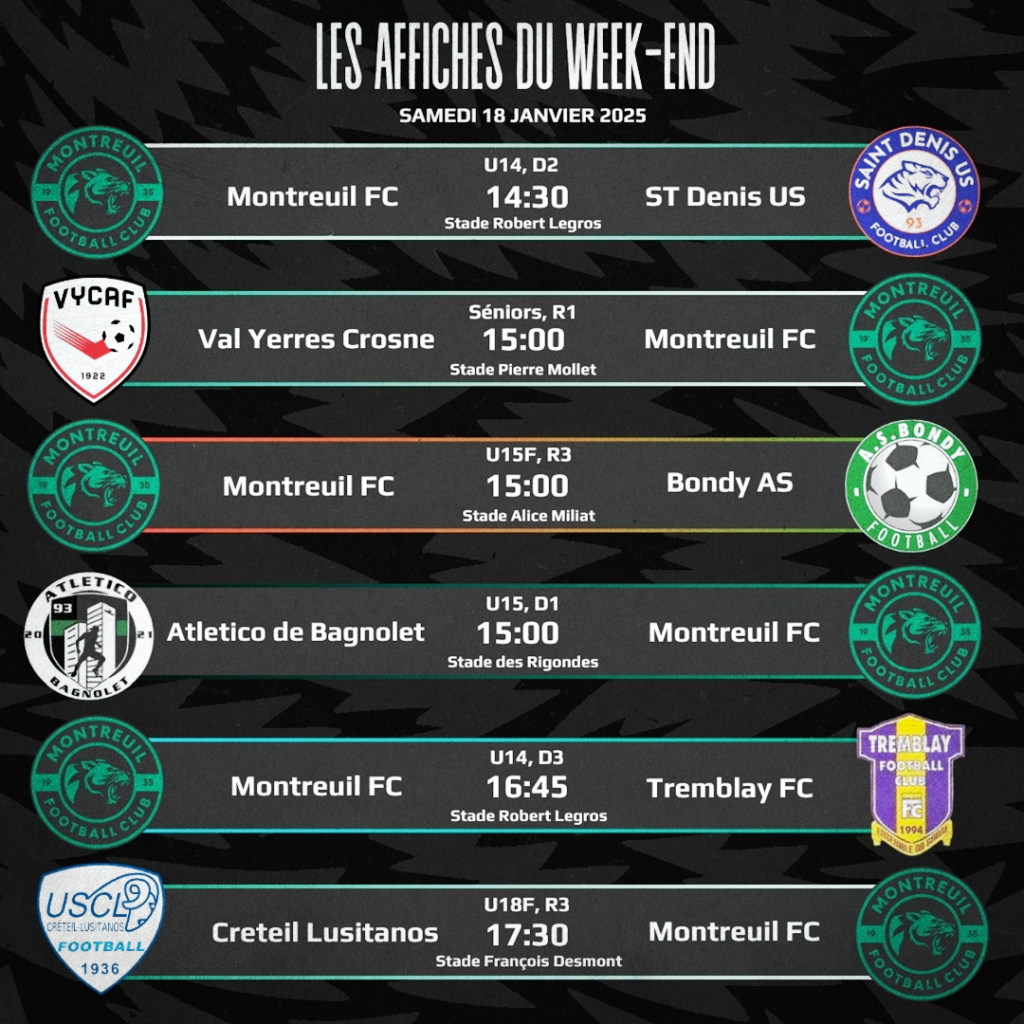 Affiches du Week-End !