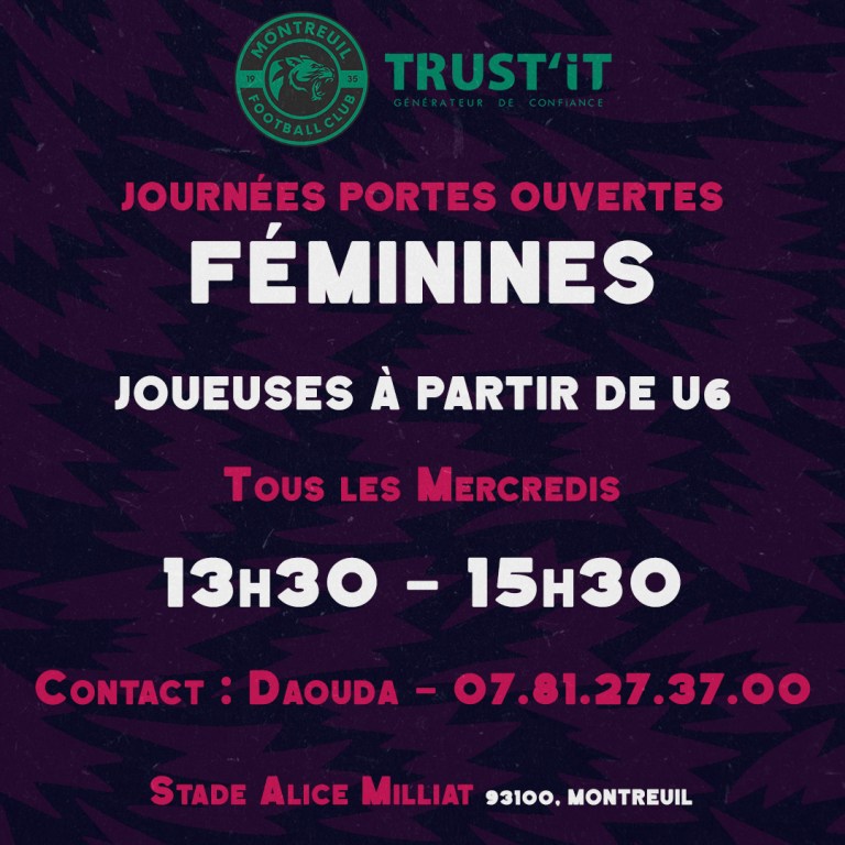 Portes ouvertes Féminines !